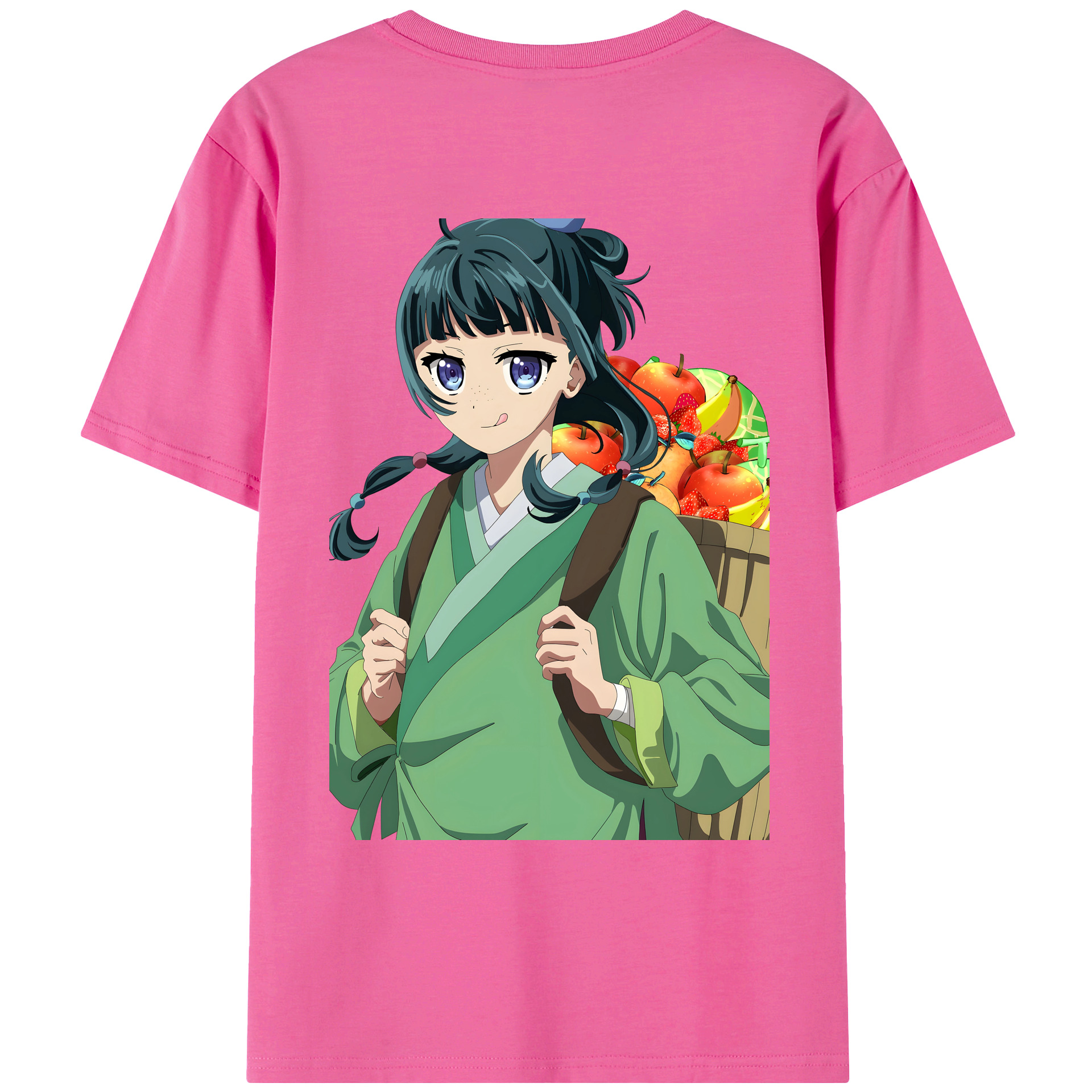 （画像用） 薬屋のひとりごと The Apothecary Diaries レディース半袖Tシャツ(バックプリント)